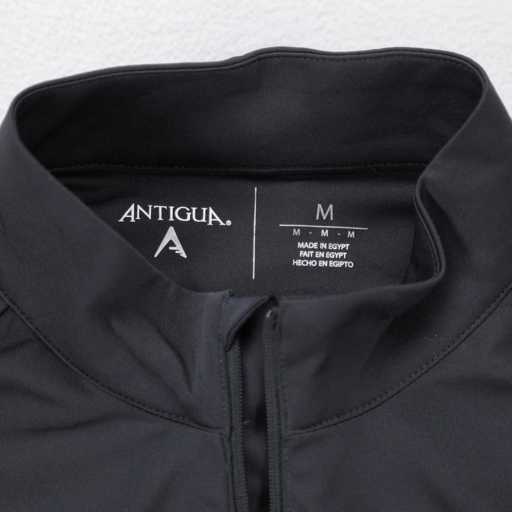 Tennessee‎ Titans Tribute Antigua 104644 Mens Quarter Zip Pullover Smoke Grey M